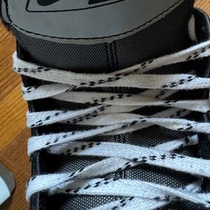 Bauer Supreme Pro Black White 6R Shoe Size 7.5 Men Ice Hockey Skates